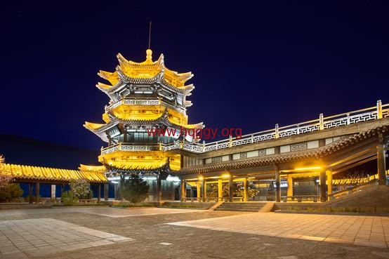 月泉小镇考察现场